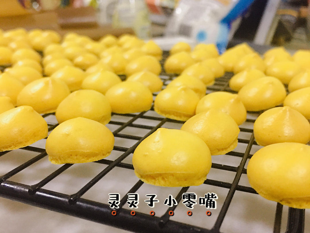 鸡蛋小饼干【极限减糖版、超高成功率、消耗蛋黄】