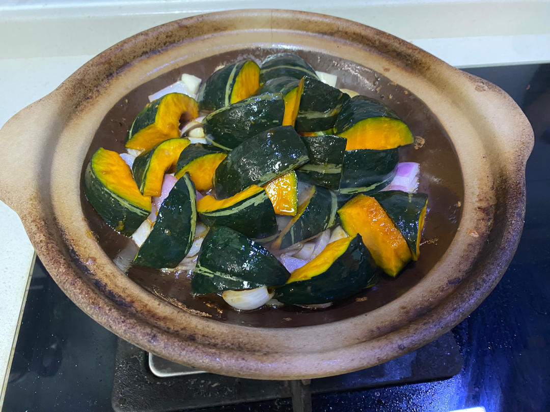 砂鍋焗南瓜(神仙吃法)的做法 步驟4