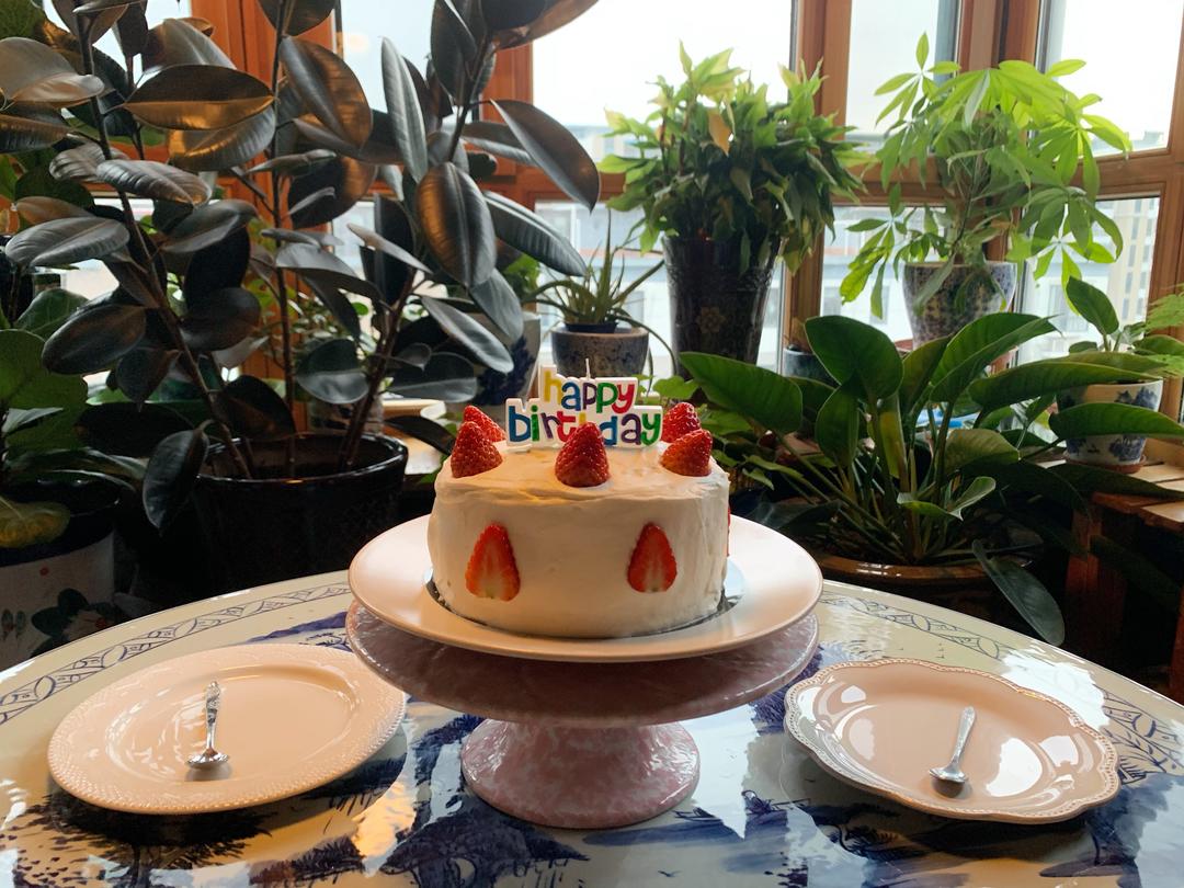 六寸生日蛋糕（戚风胚）