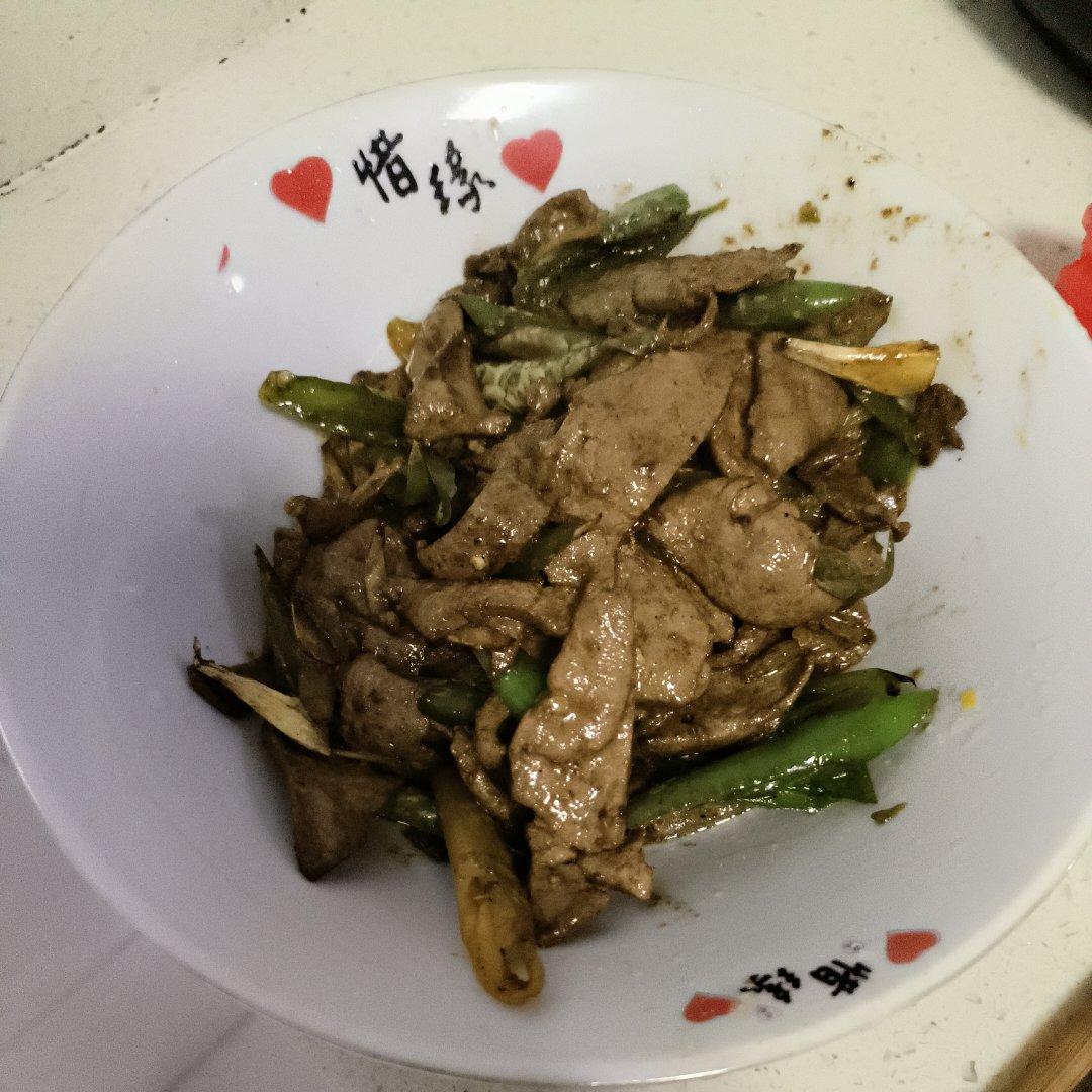 爽滑鲜嫩的【爆炒猪肝】不柴不粉无腥味！