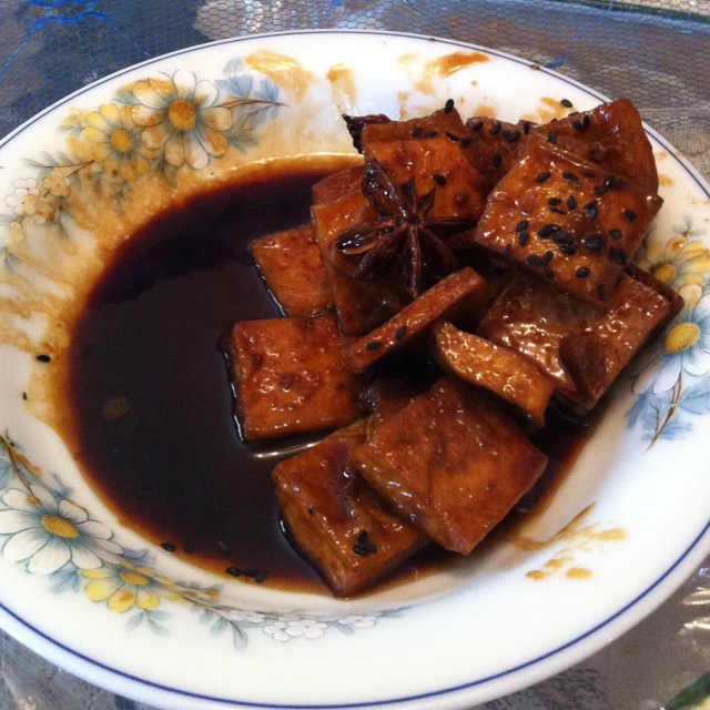 蜜汁豆干