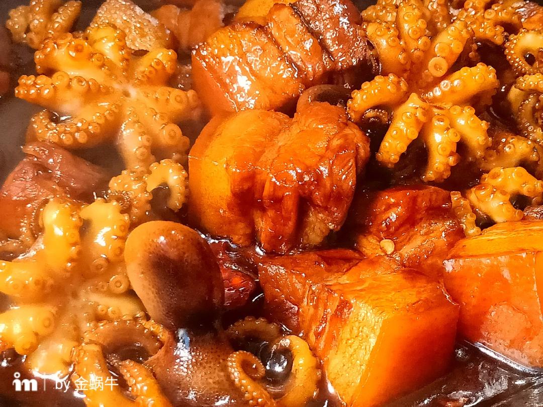 红烧八爪鱼五花肉