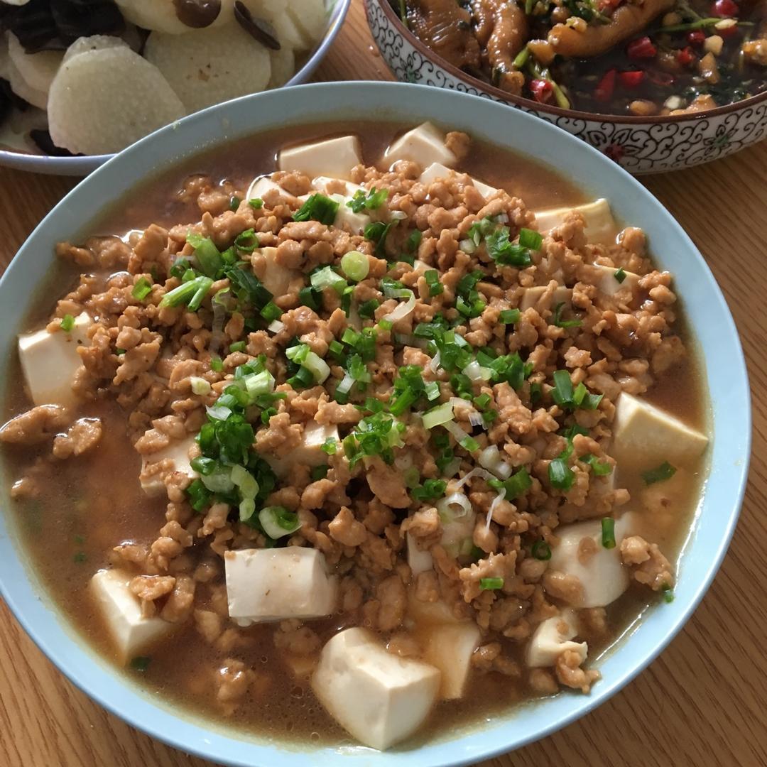 肉末蒸豆腐
