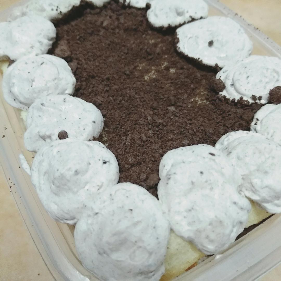 好吃到流泪的奥利奥咸奶油盒子蛋糕