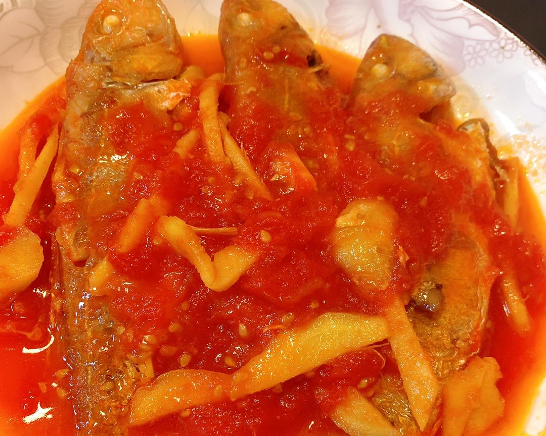 鲜到不行的番茄鱼