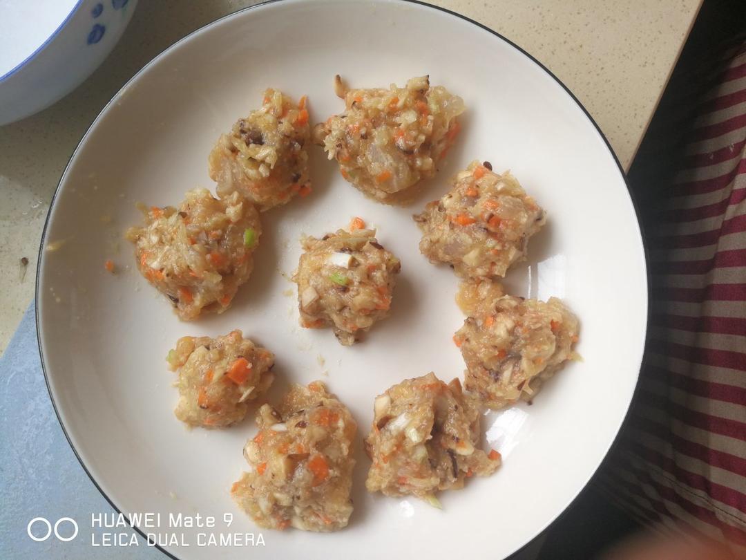清蒸鸡胸肉丸子（减脂版）