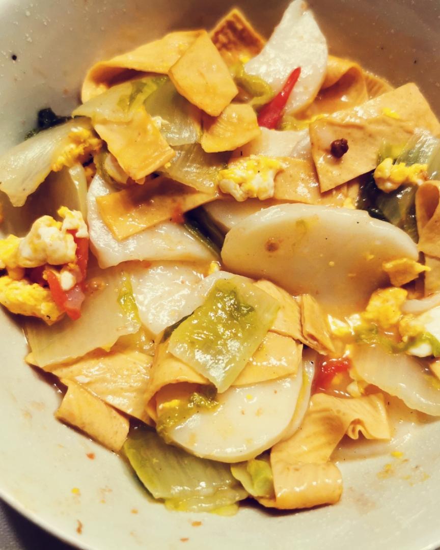 杂烩年糕片的做法