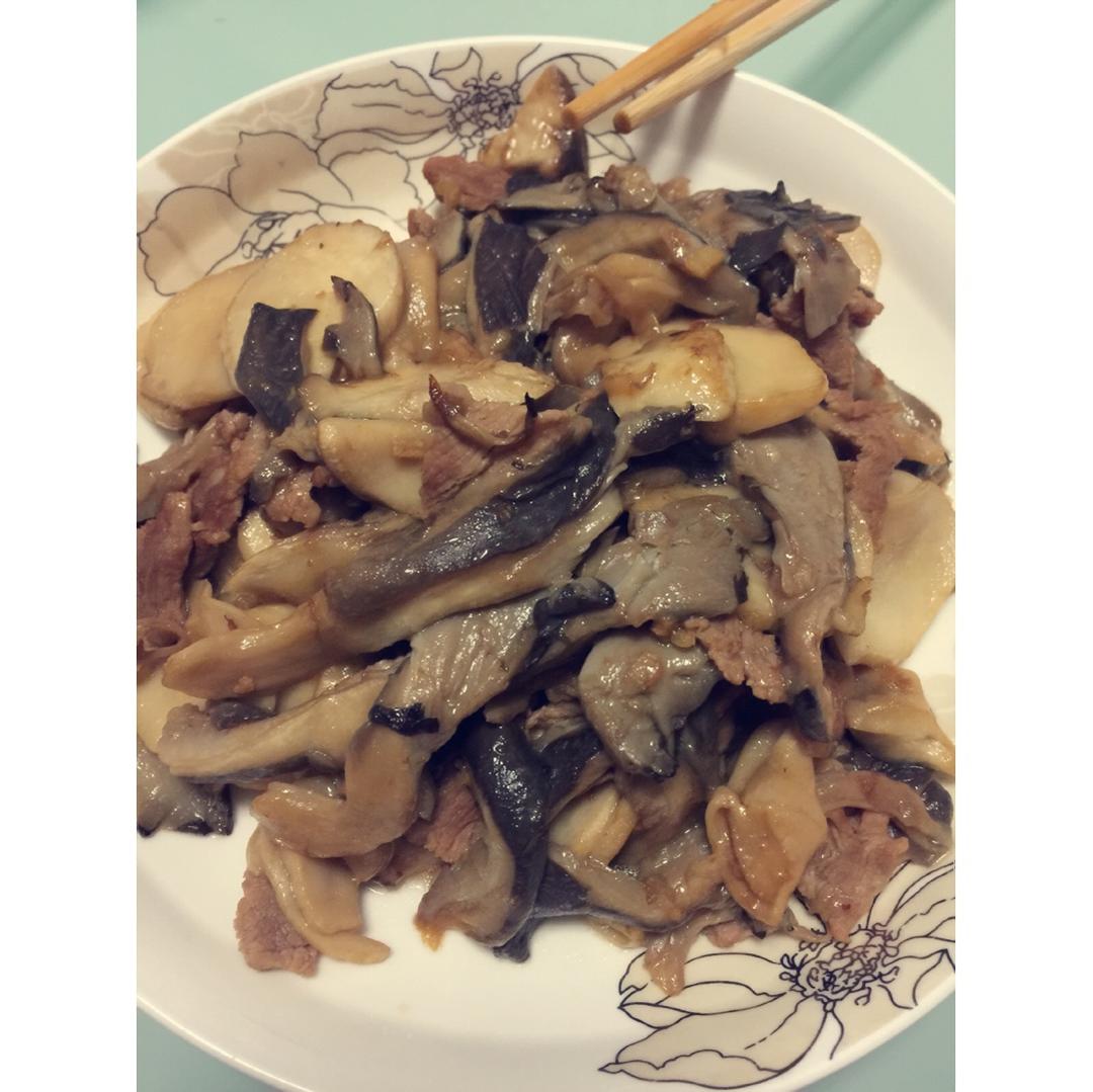 蚝油菌菇