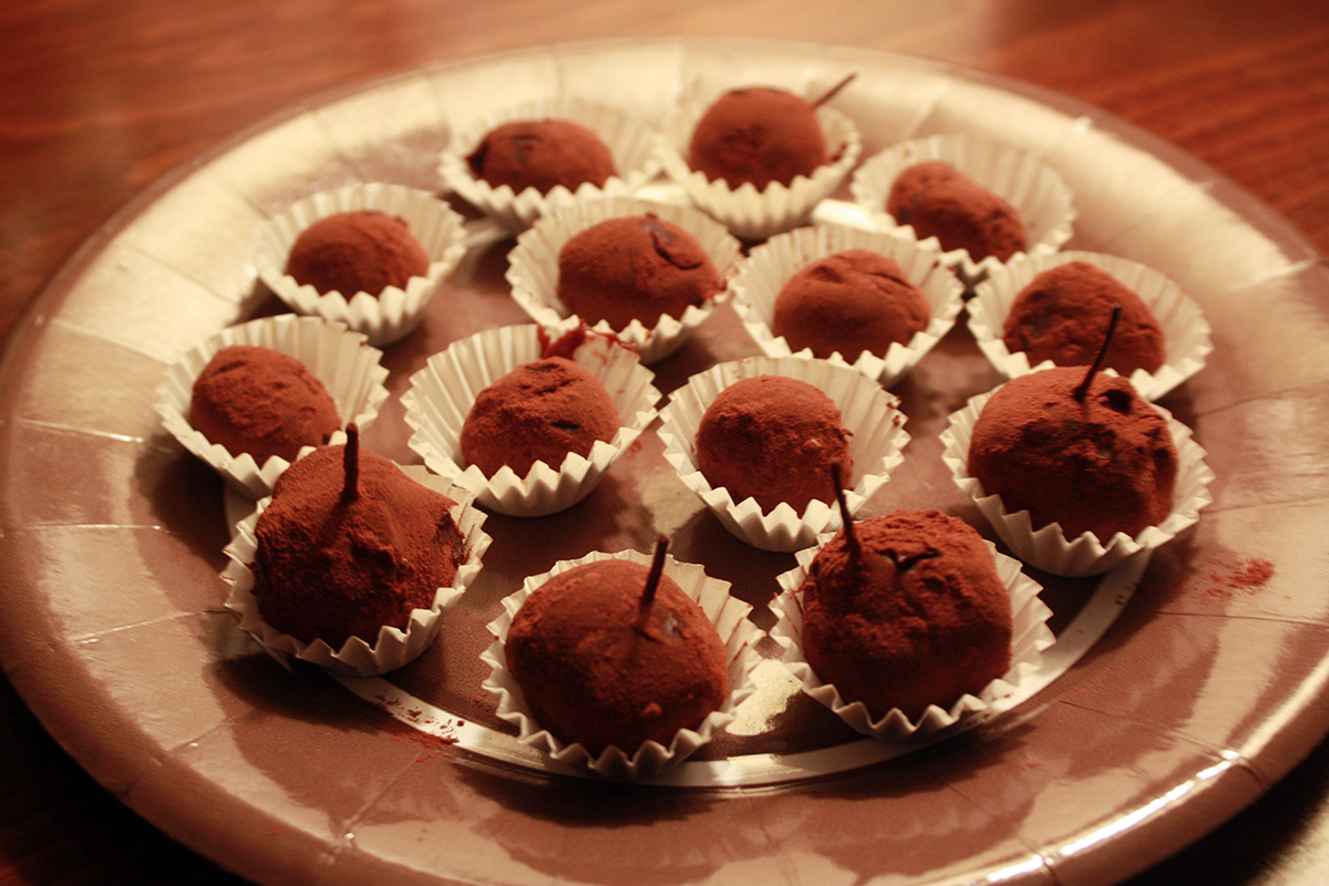莫尼卡美食厨房：焦糖松露巧克力