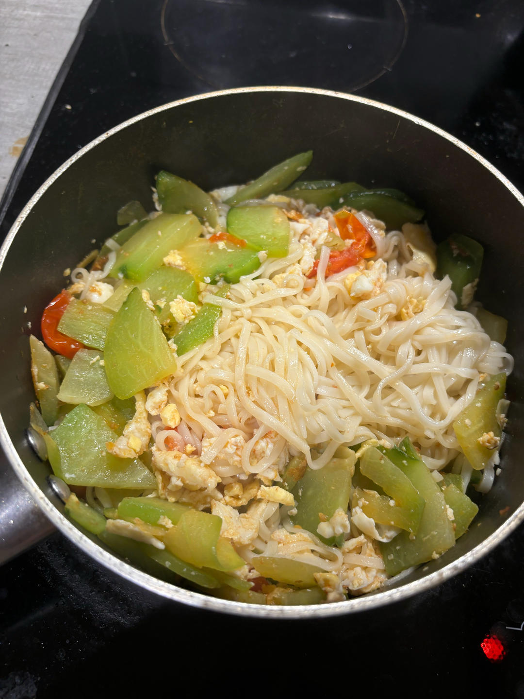 家常素菜佛手瓜炒鸡蛋🥚