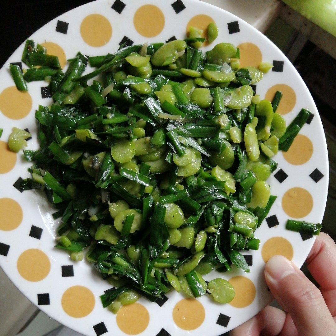 【春韭蚕豆】炒韭菜最棒的一个组合，即将下市！