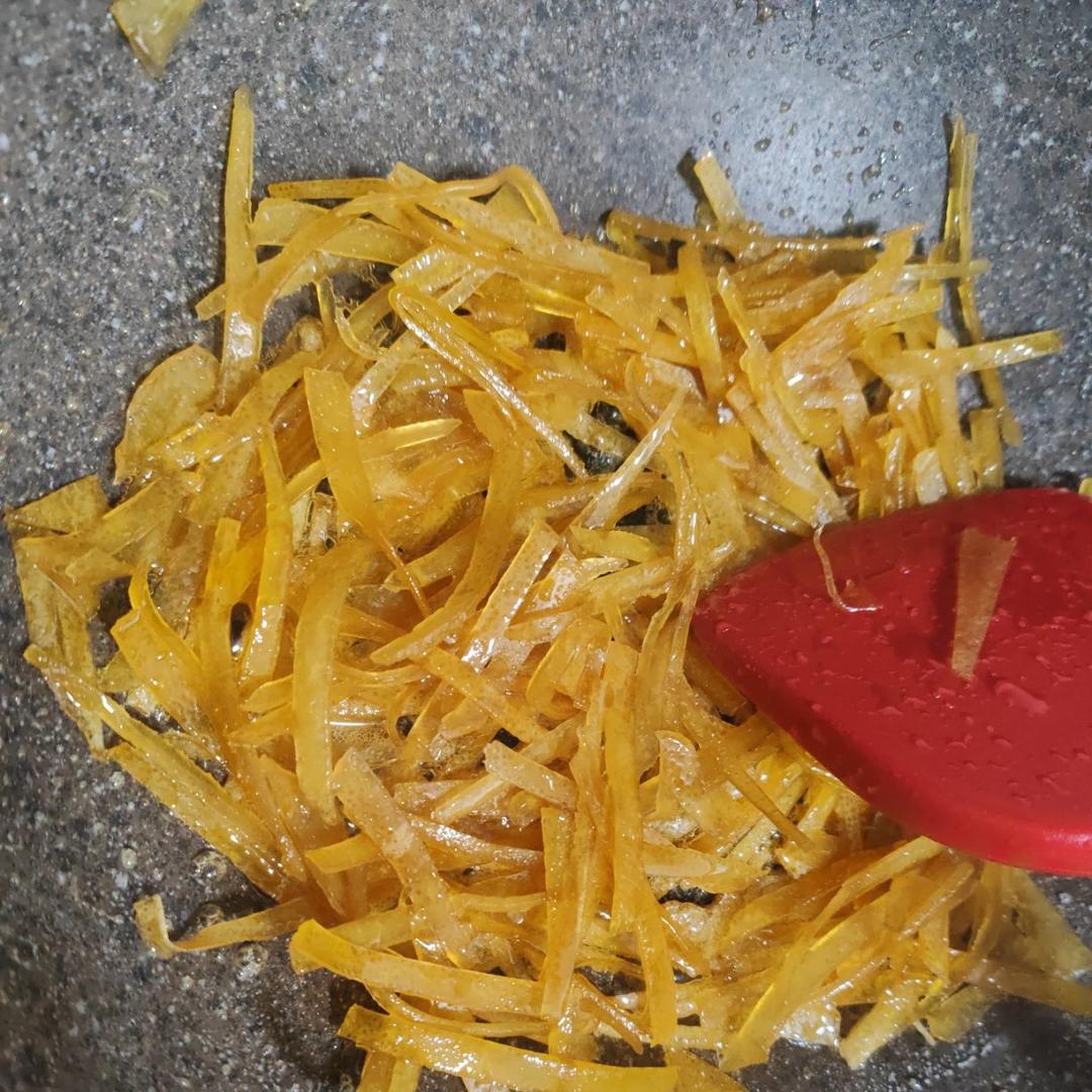 不浪费的柚子皮