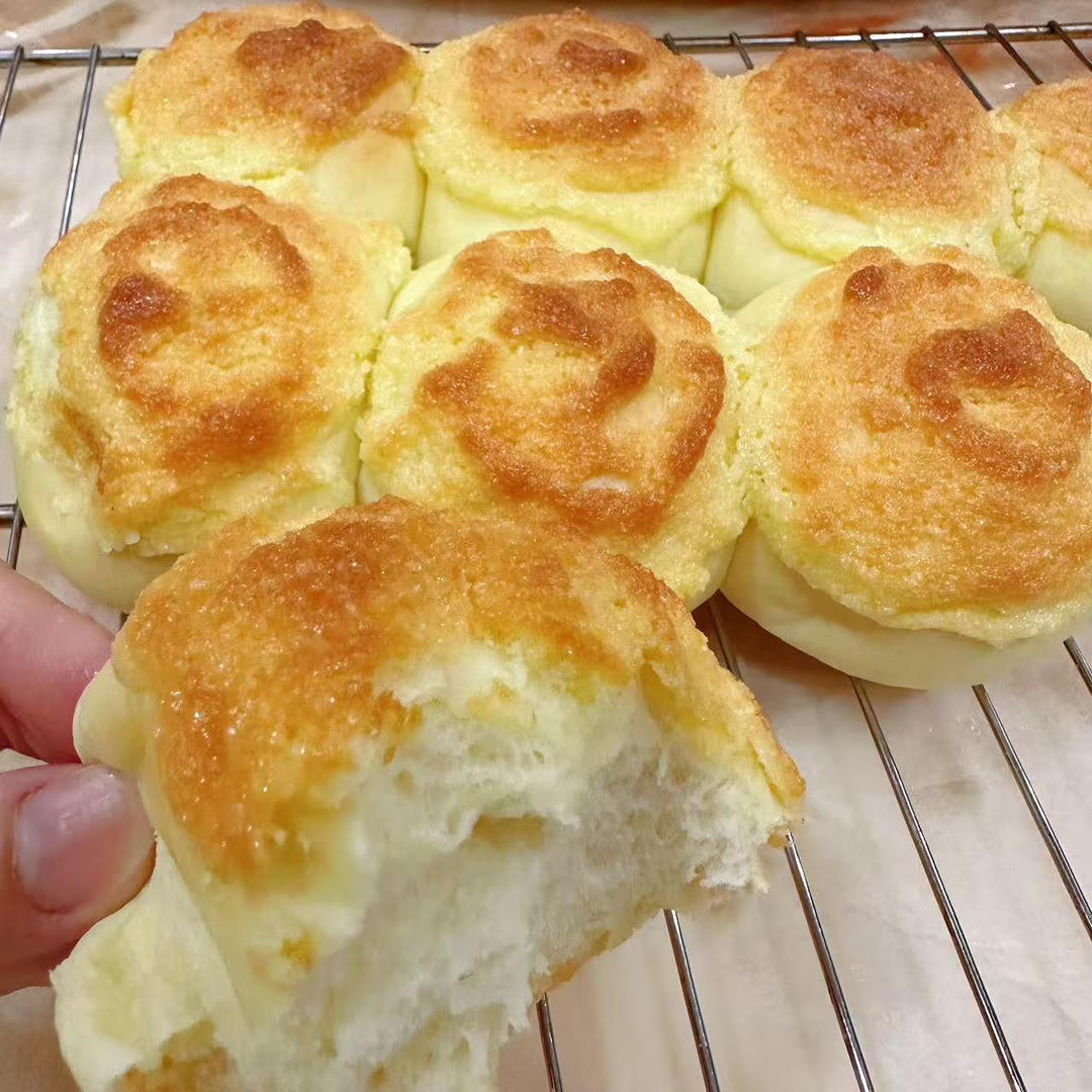 纯奶手撕吐司的做法 步骤1