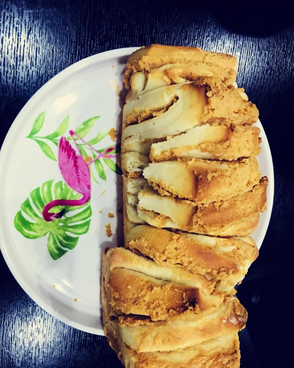 花生酱手撕面包