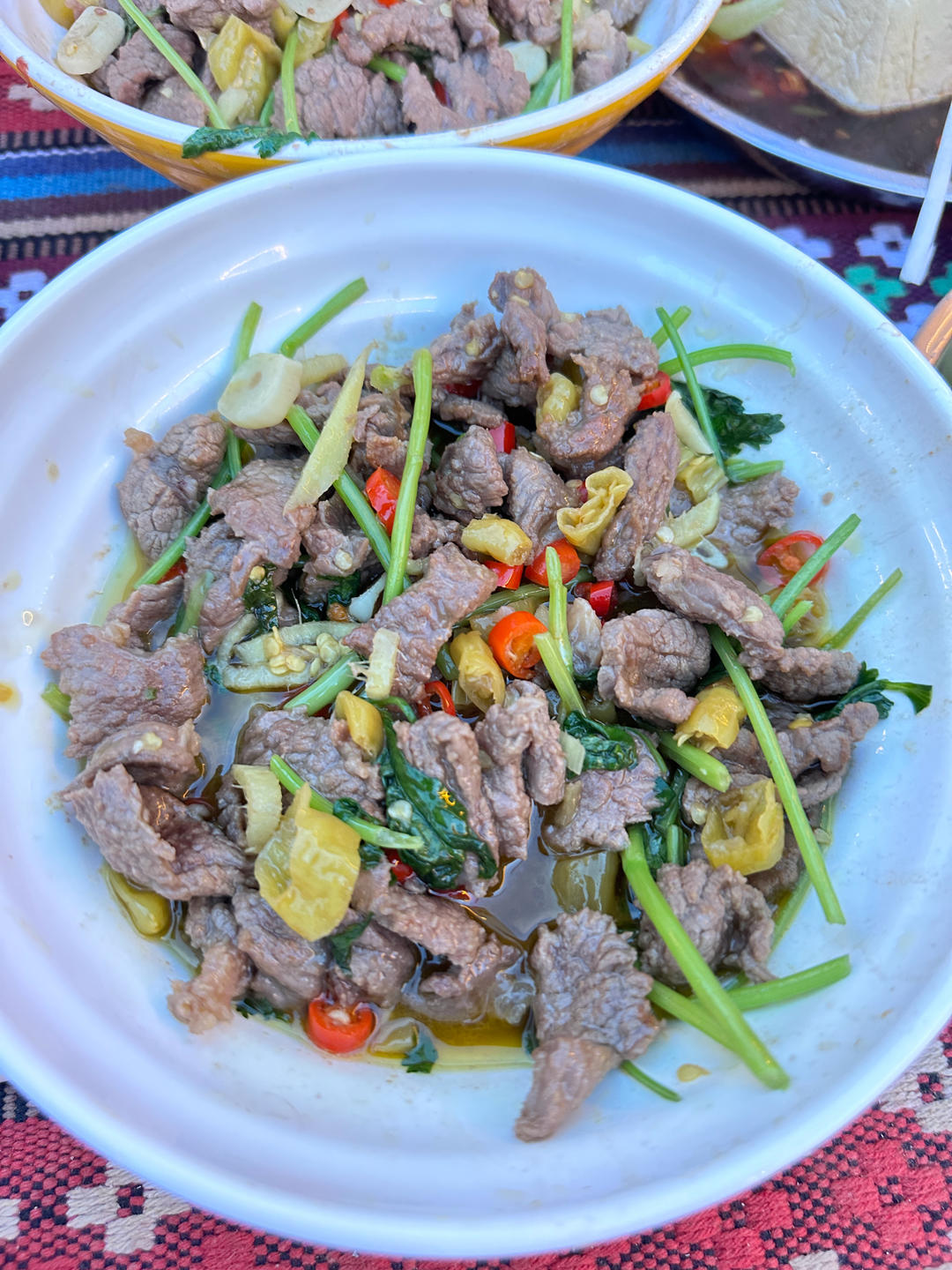 小炒黄牛肉，肉嫩味香！太好吃了简直是米饭杀手！