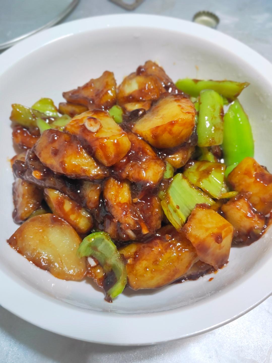 超级下饭的地三鲜