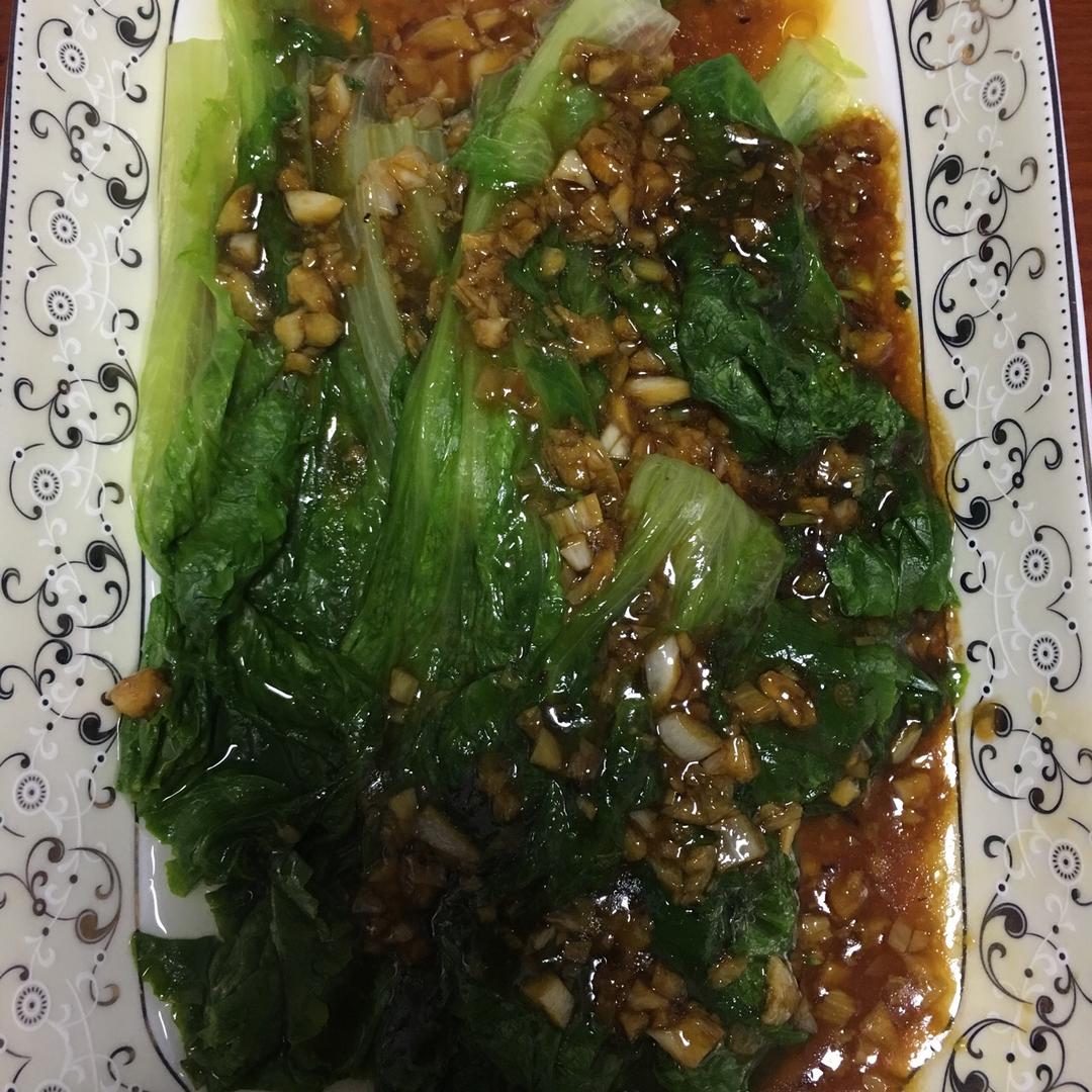 家常菜 蚝油生菜