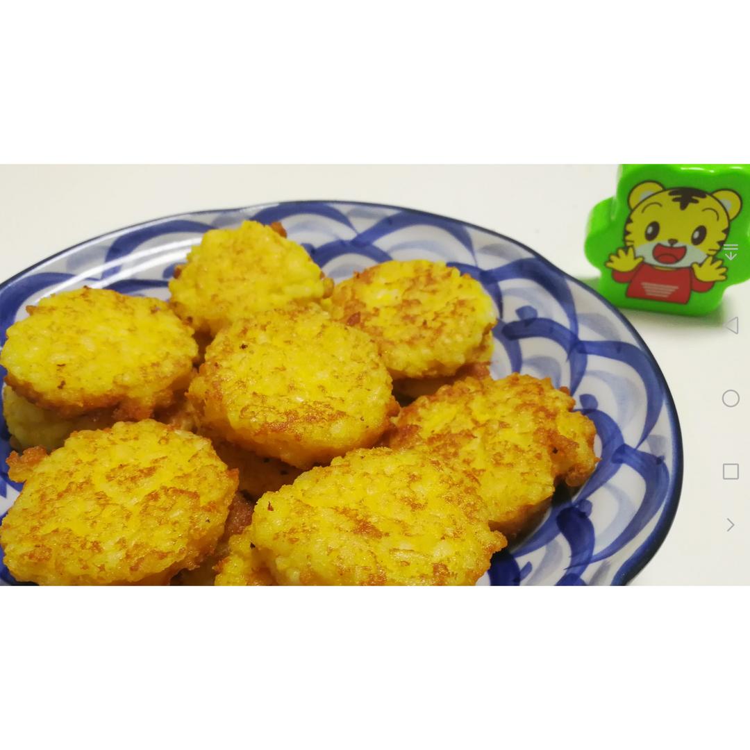 三文鱼米饼（宝宝辅食）