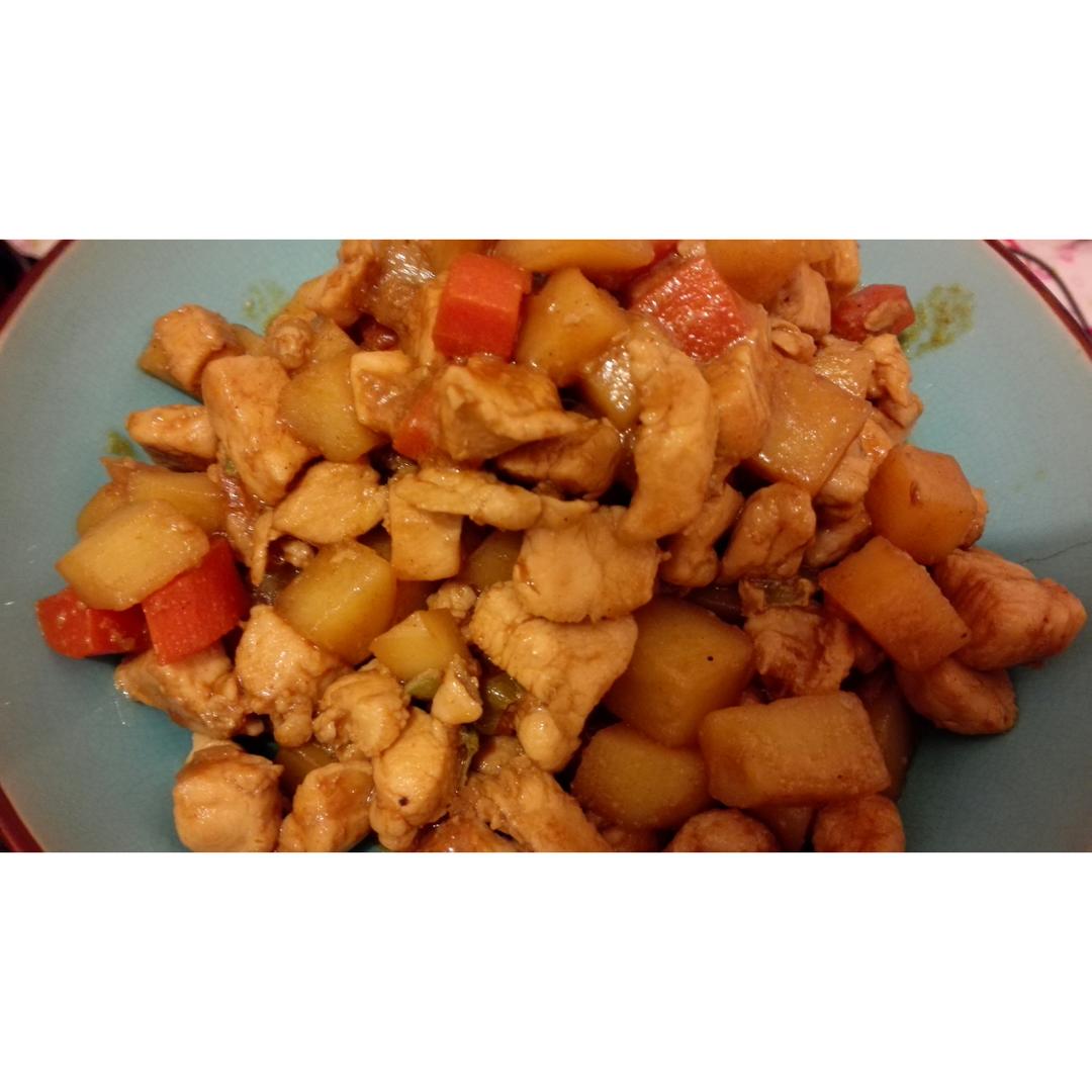 土豆鸡丁