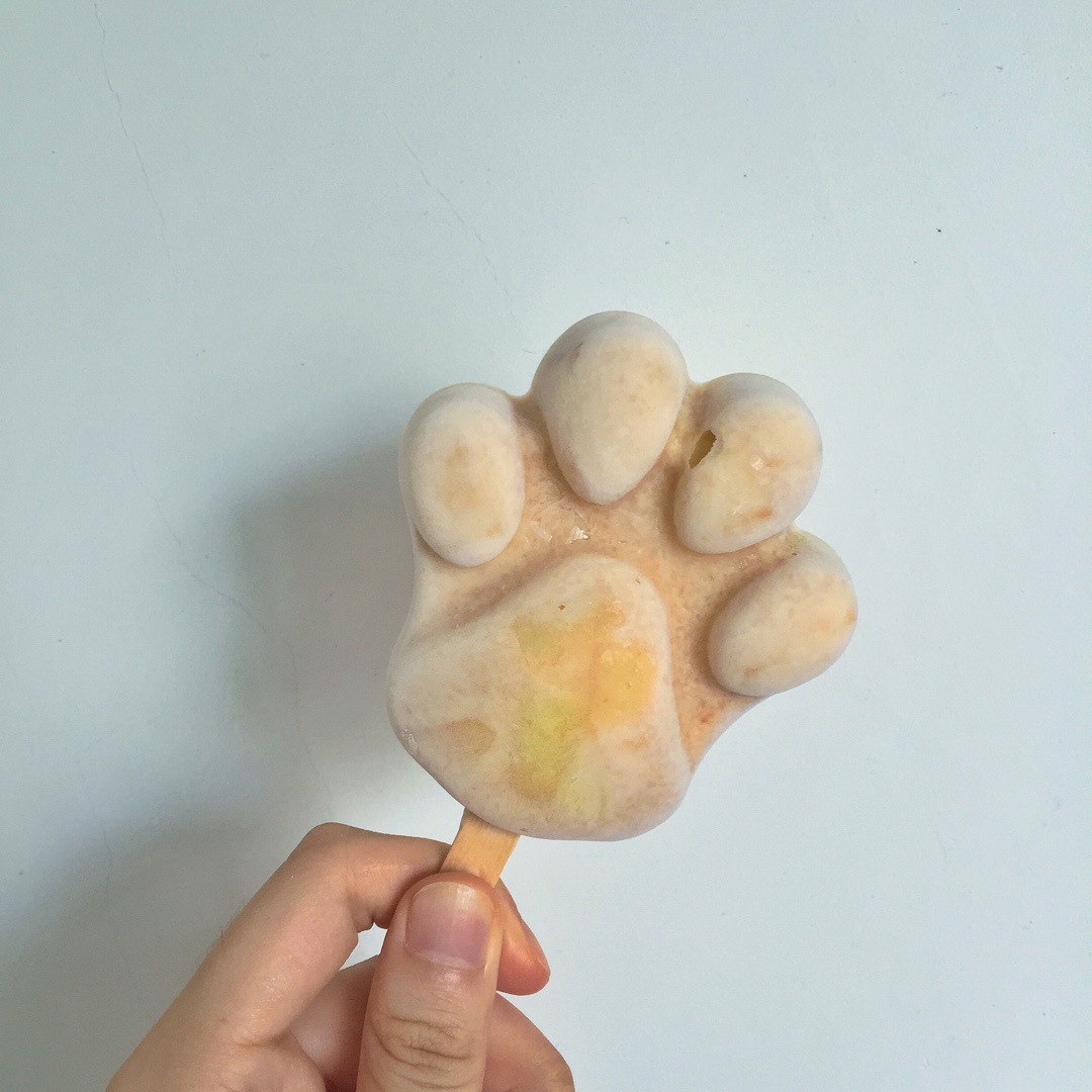 无添加鲜桃冰棒