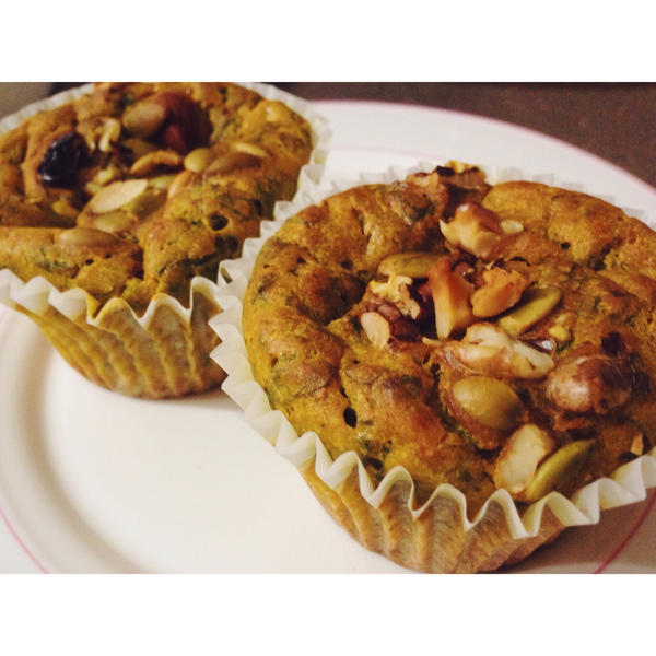 南瓜菠菜muffin