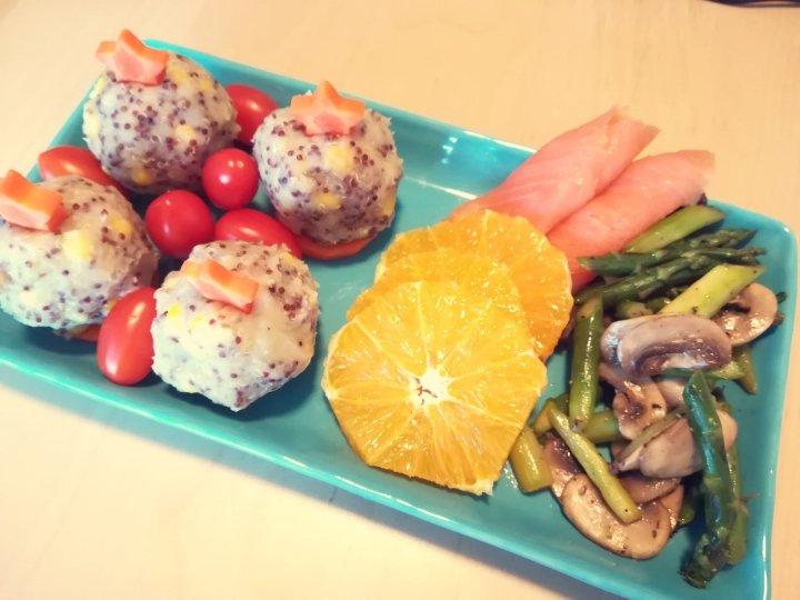 美味减脂的藜麦土豆球