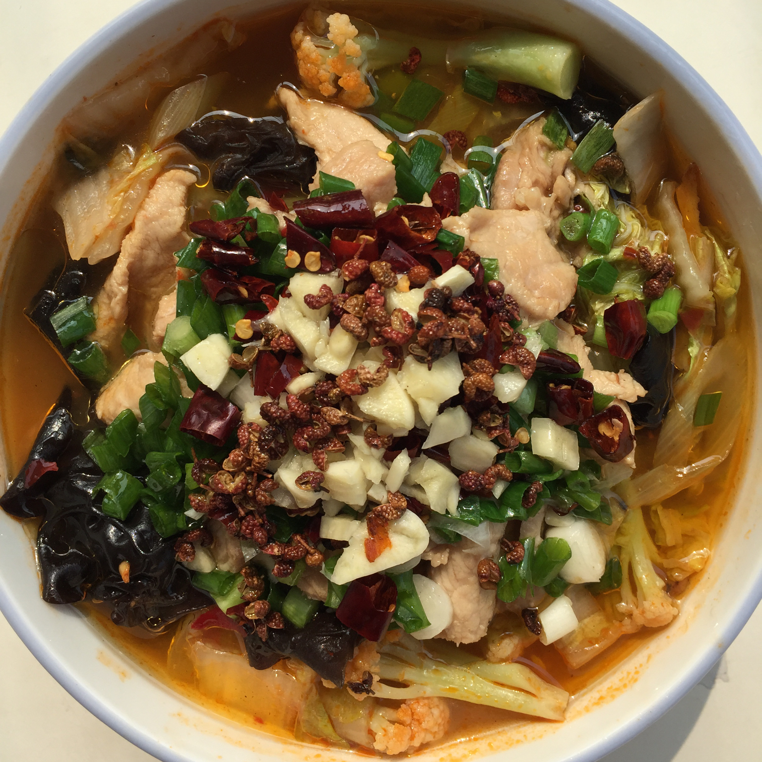 水煮肉片 Sichuan Boiled Spicy Pork