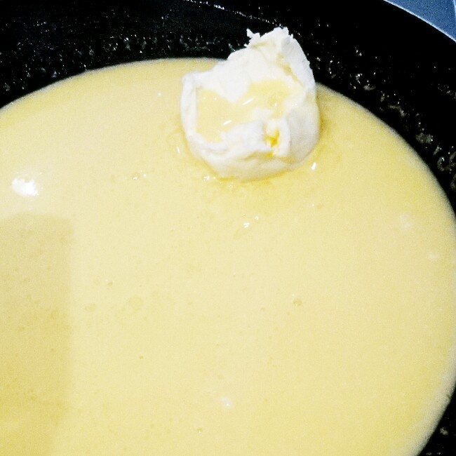 炒奶黄陷儿的做法 步骤2