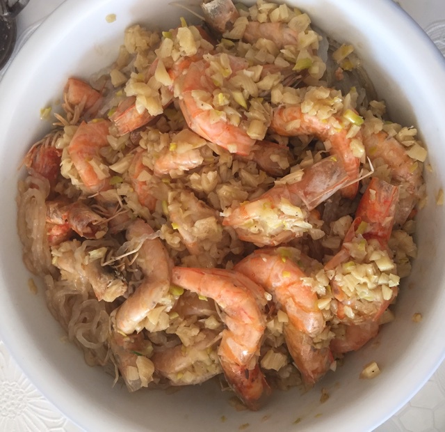 蒜蓉粉丝蒸大虾