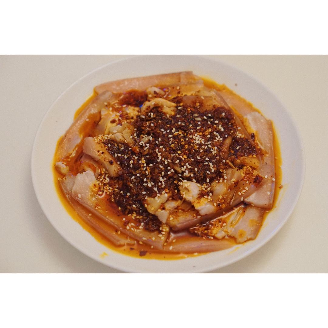 蒜泥白肉