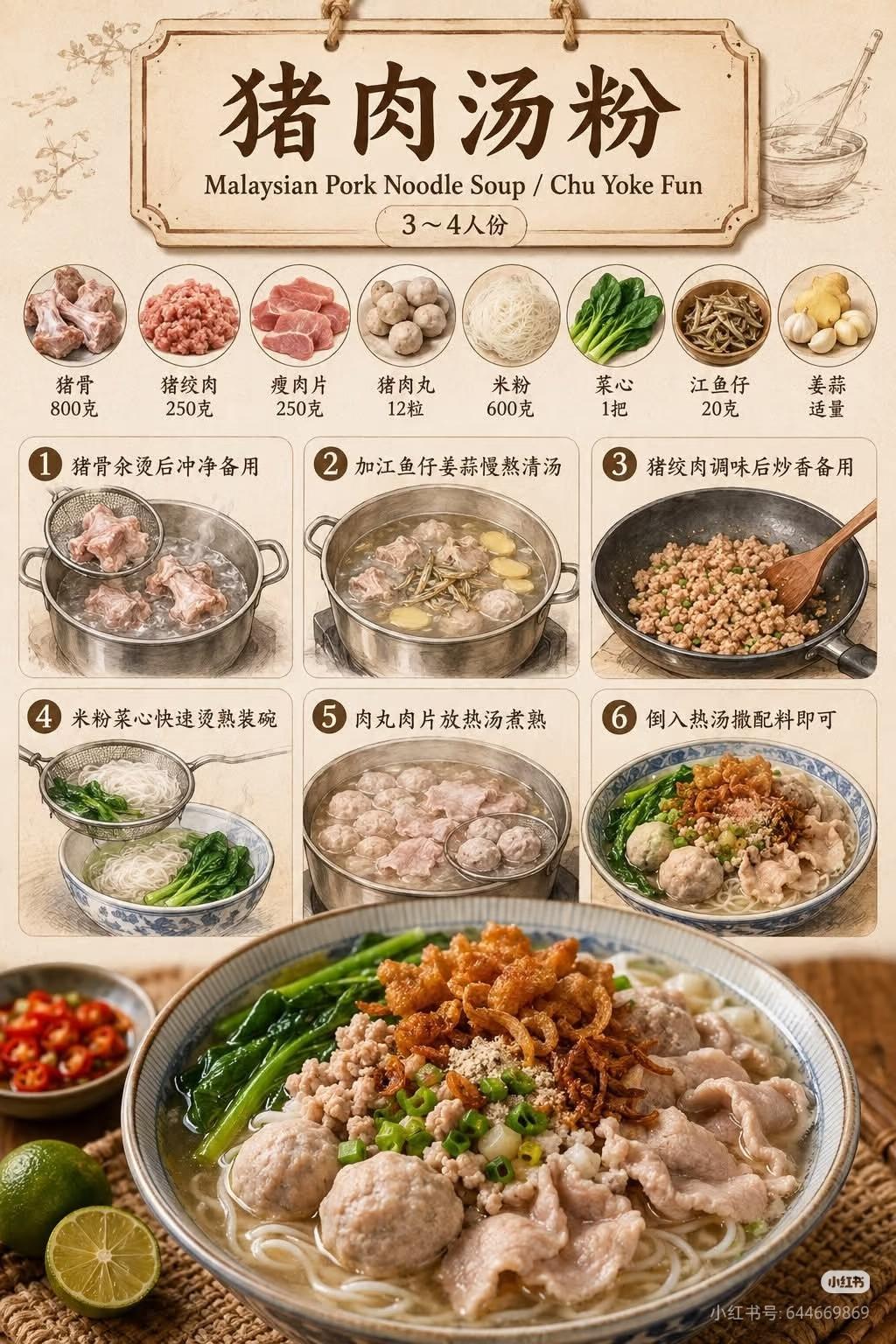 《猪肉汤粉》