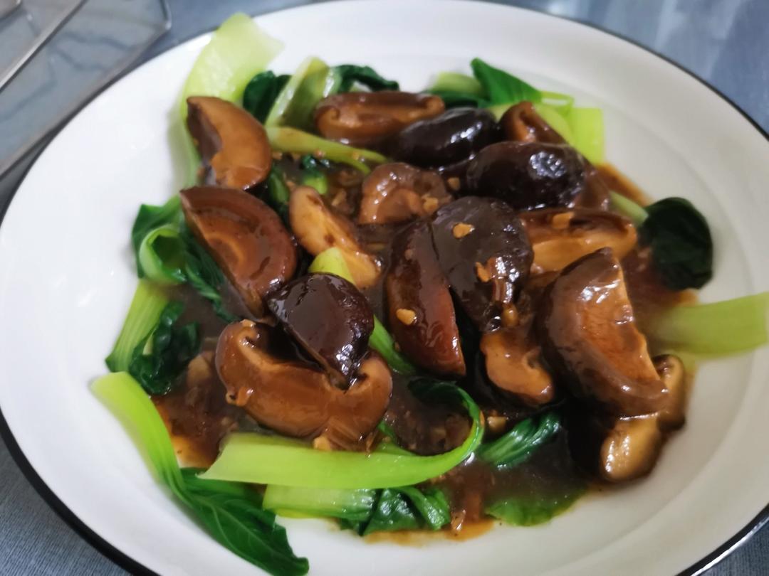 蚝油香菇小油菜