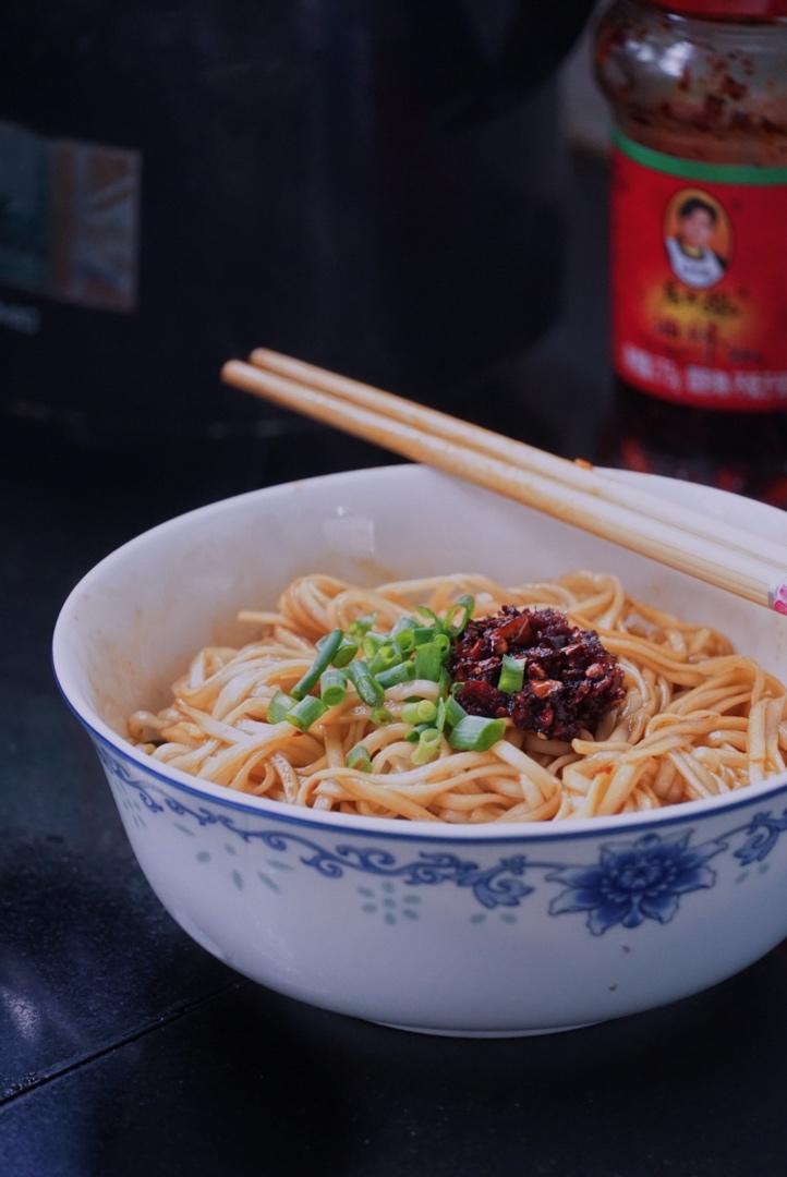 湖南人爱的猪油拌面