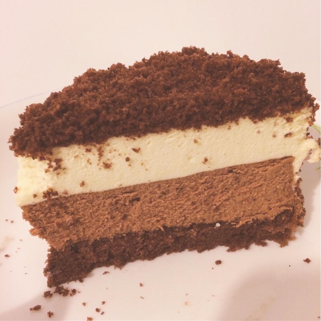 <LeTao> 巧克力双层芝士蛋糕配方大公开！！