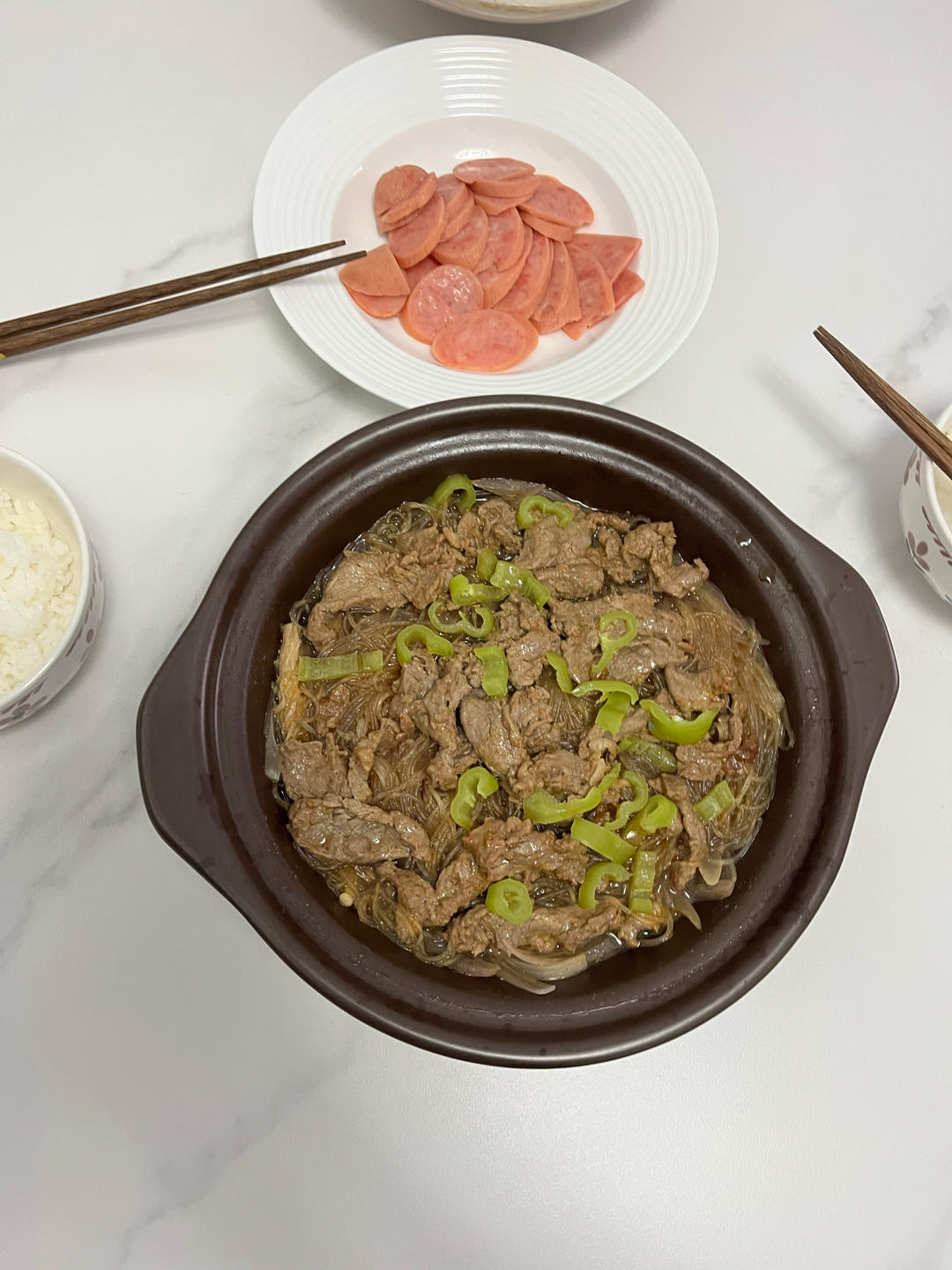 沙茶牛肉煲(潮汕味道)