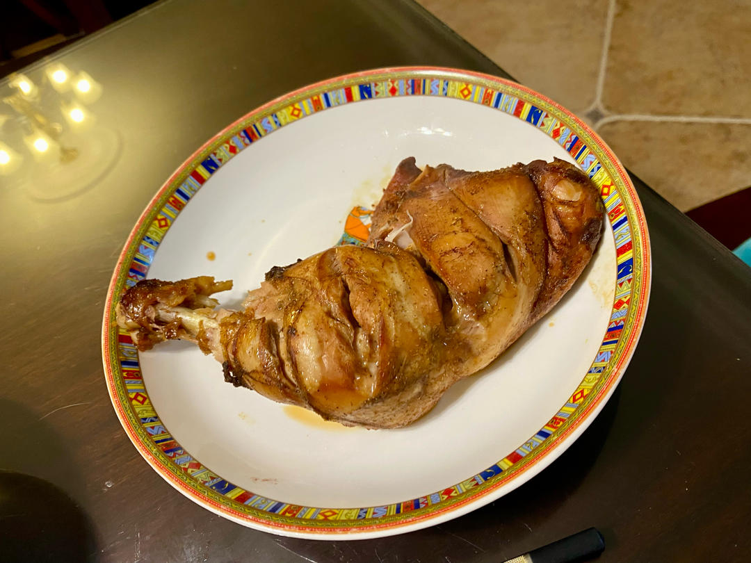 巨满足蜜汁烤鸭腿（鸡腿也可）