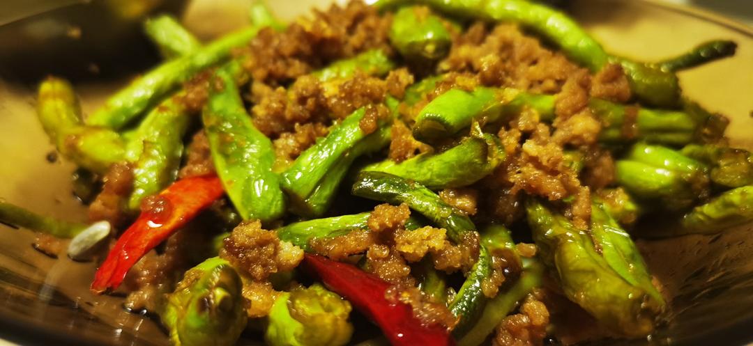 干煸芸豆/肉末四季豆