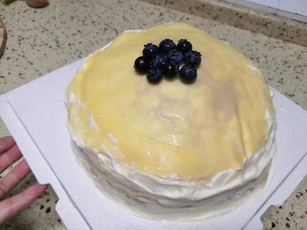 零基础做芒果千层蛋糕（8寸）