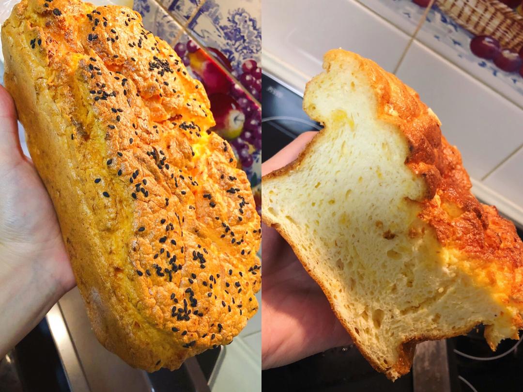 不用揉面酵母淀粉的面包