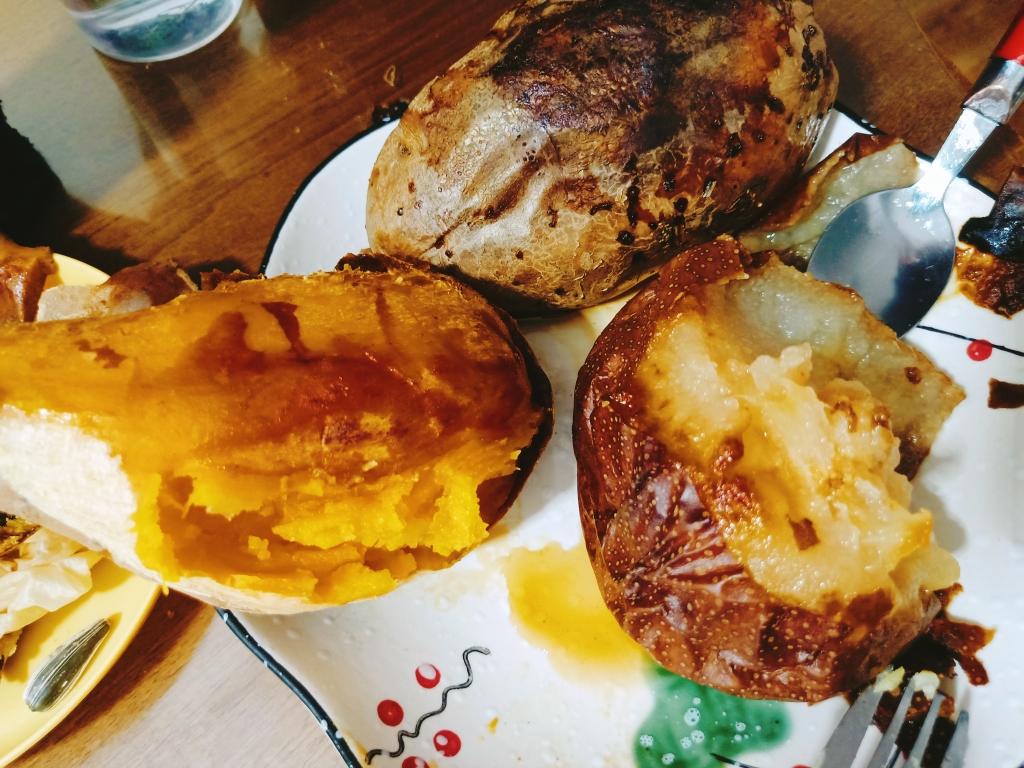 烤箱烤地瓜烤土豆烤梨