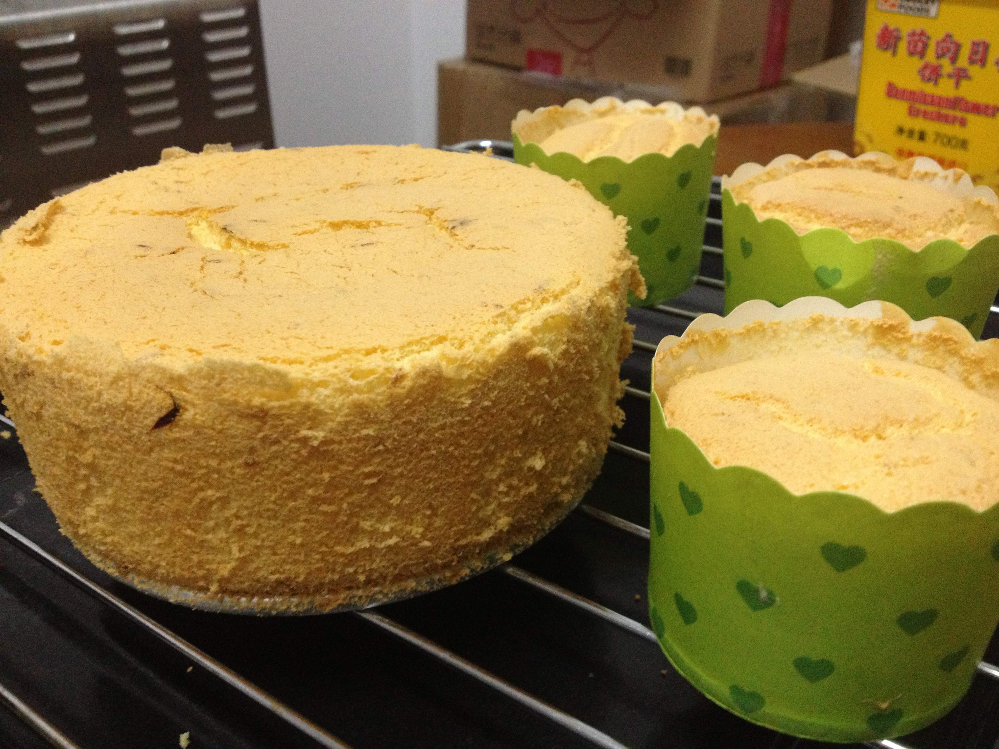 6寸戚风蛋糕