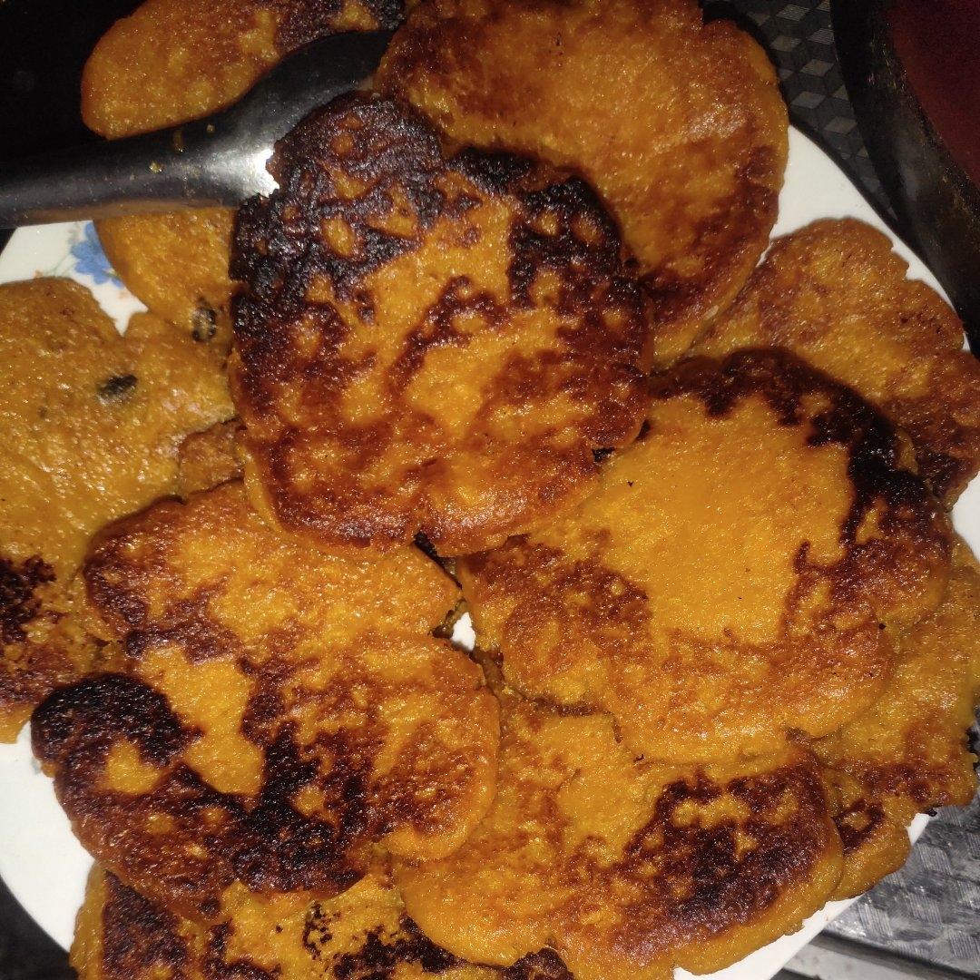 一次就成功的红薯饼