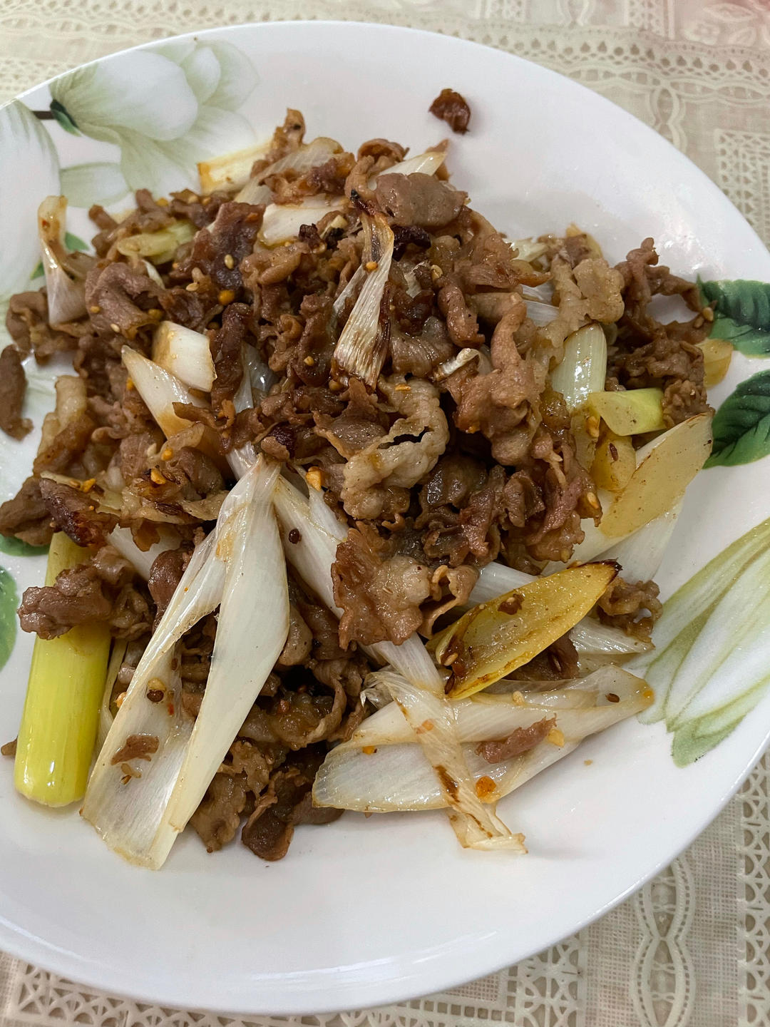 炒了20多年的葱爆羊肉