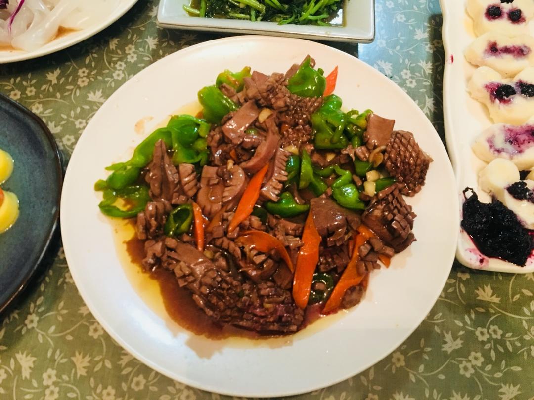 【米饭杀手】葱爆腰花