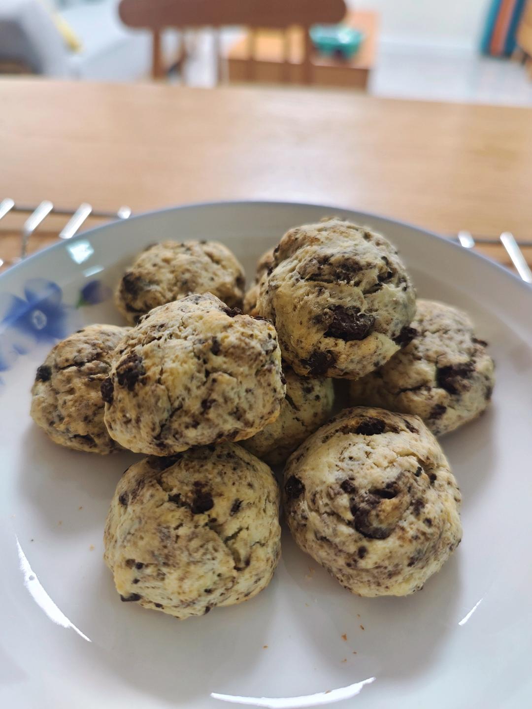 好吃到炸❗️无需打发，一次成功的奥利奥司康