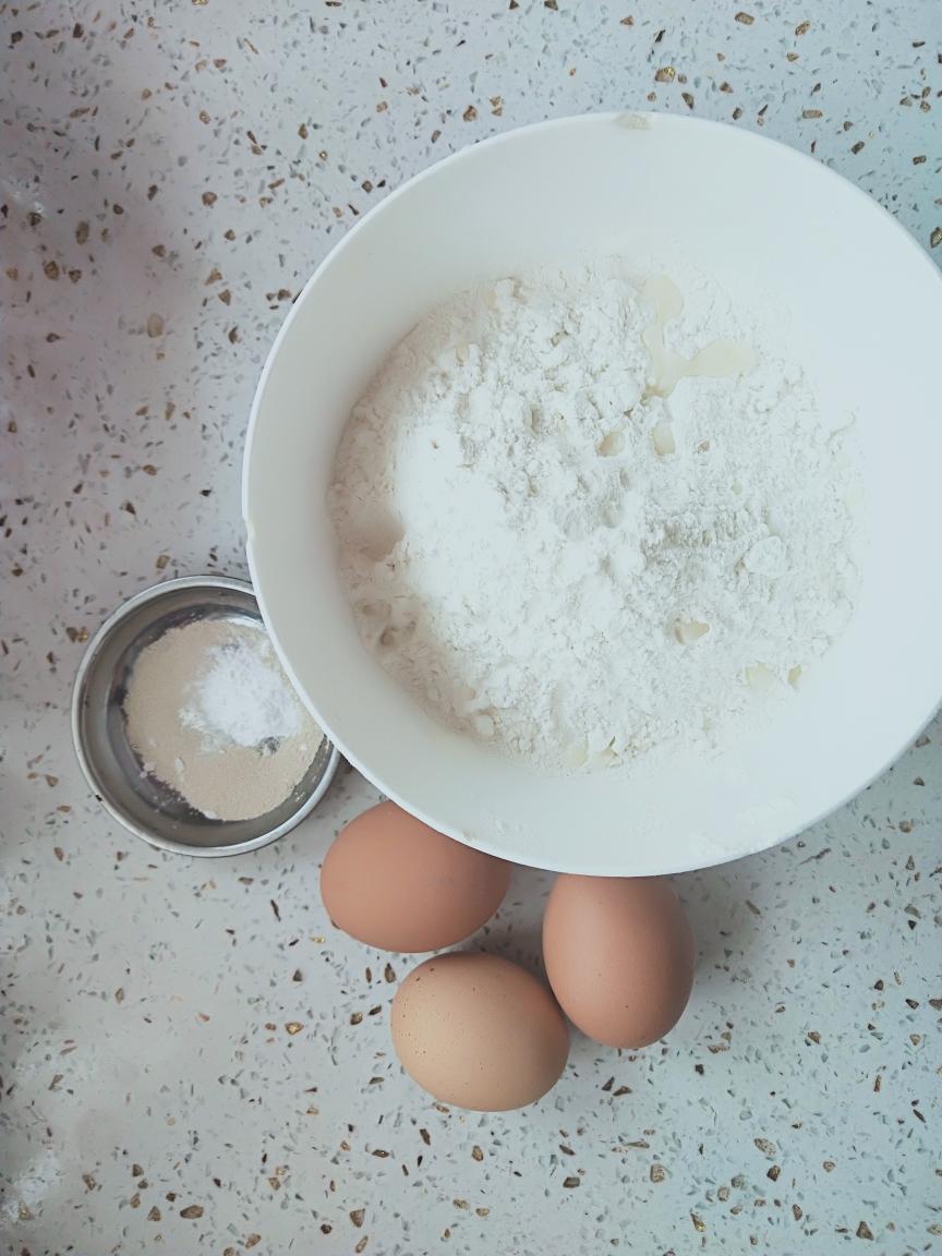 纯奶手撕吐司的做法 步骤1