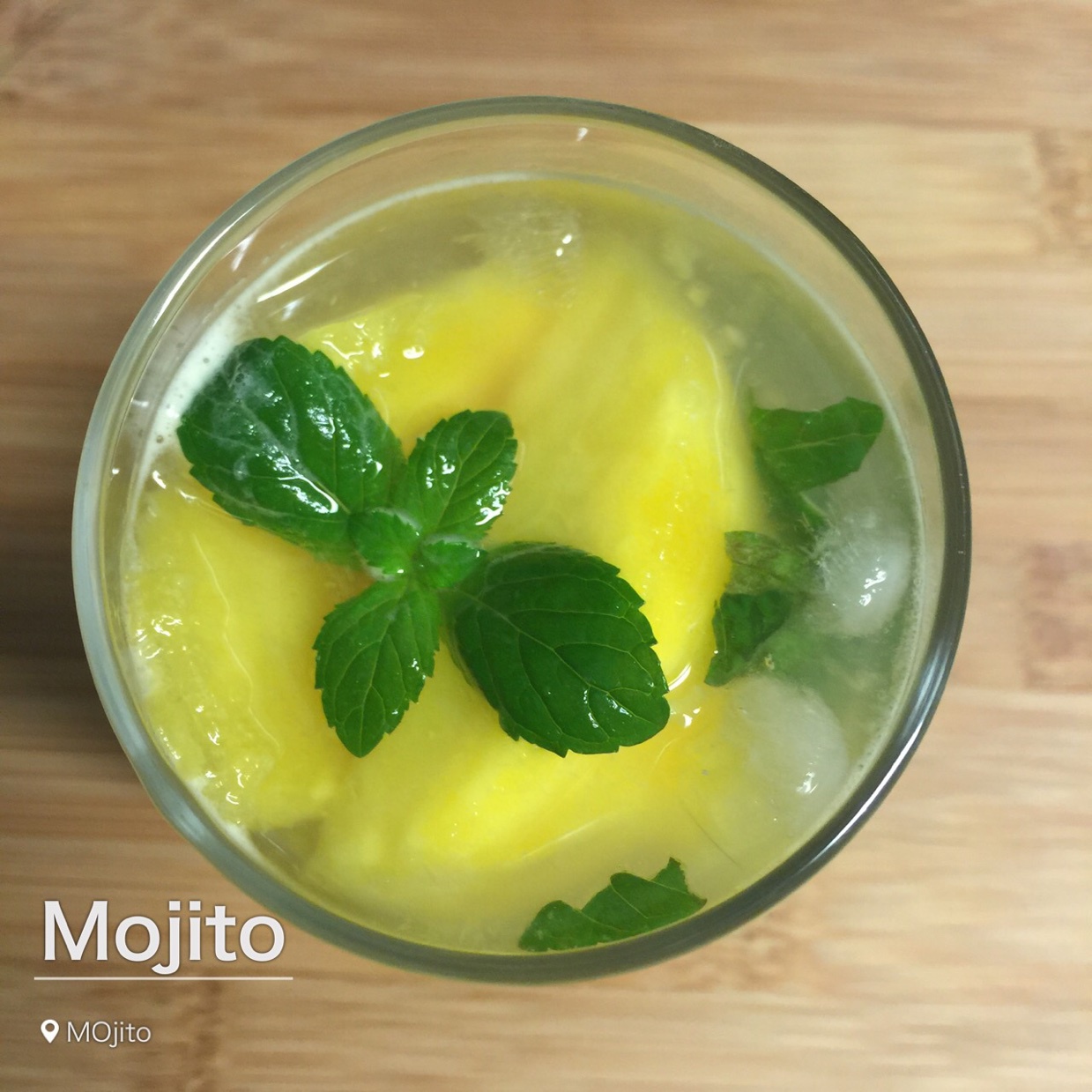 少女特饮蜜桃MOJITO鸡尾酒