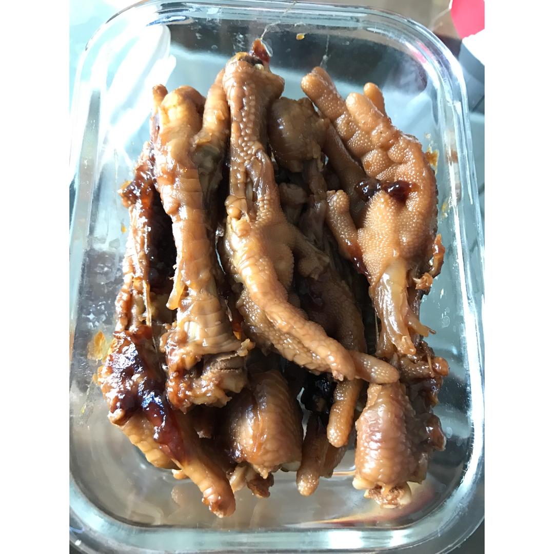 香辣卤鸡爪