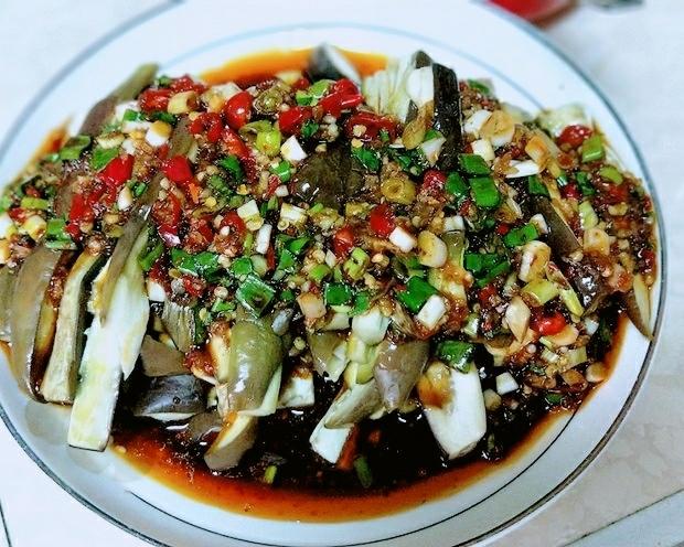 开胃小菜之凉拌茄子🍆的做法