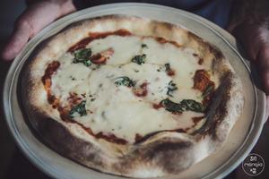 披萨皇后 | 经典玛格丽塔披萨Pizza Margherita的做法 步骤15